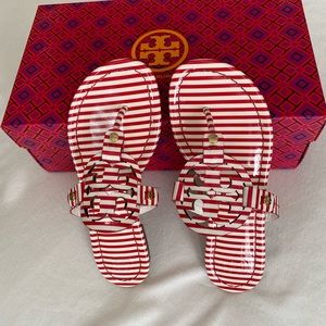 Tory Burch Miller patent  Leather Sandals 5.5
